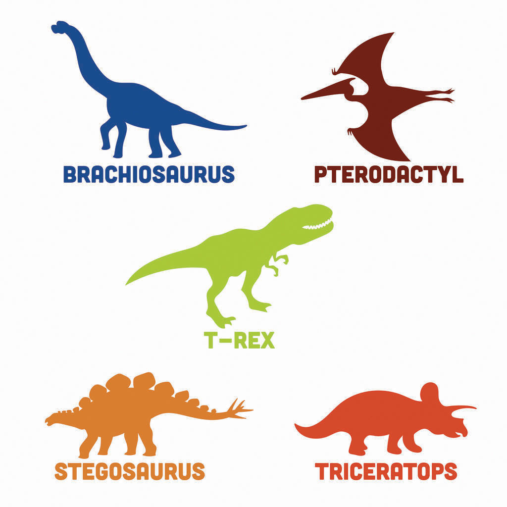 Personalised Dinosaur Wall Sticker